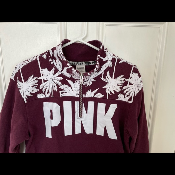 PINK Quarter zip Super Cute! - Picture 2 of 5